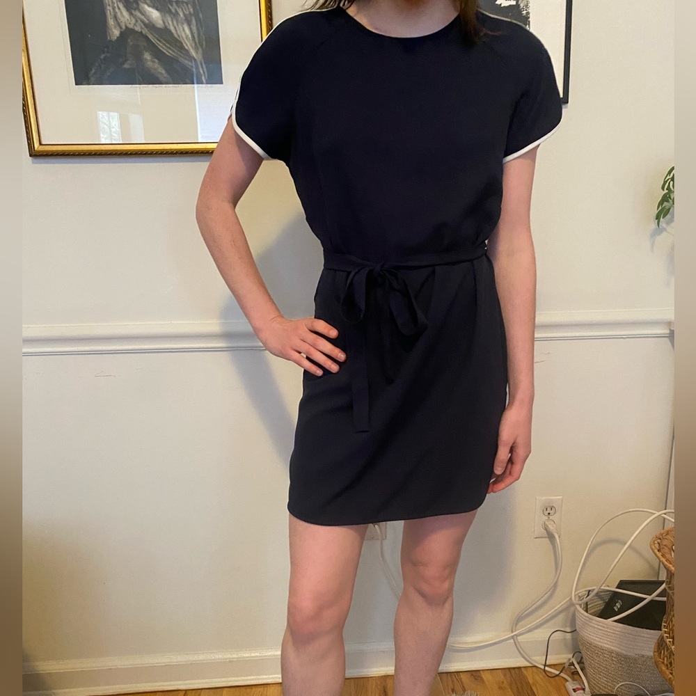 BANANA REPUBLIC Mini Dress with Tie
